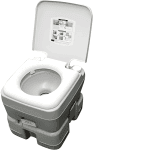 Challenger 15L Portable Camping Toilet with Level Indicator for NZ Caravans