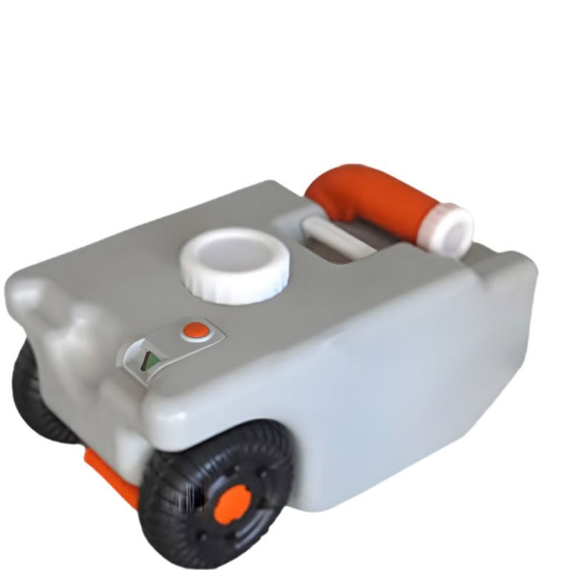 Challenger 25L Wheeled Portable Water Tank with Spout and Indicator