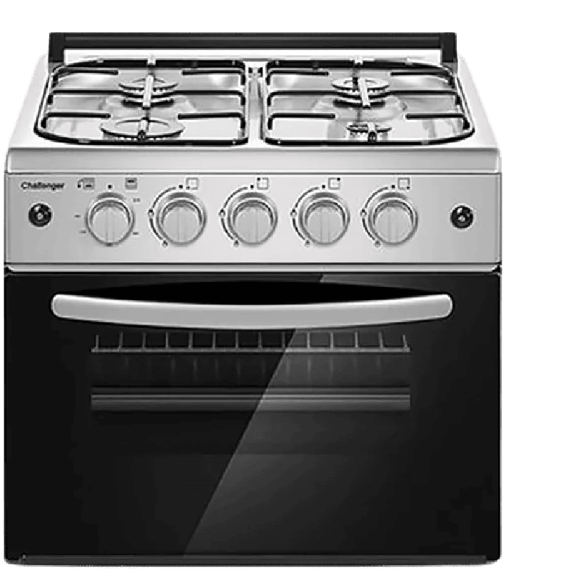 Challenger Silvereye 4-Burner LPG Gas Stove Oven