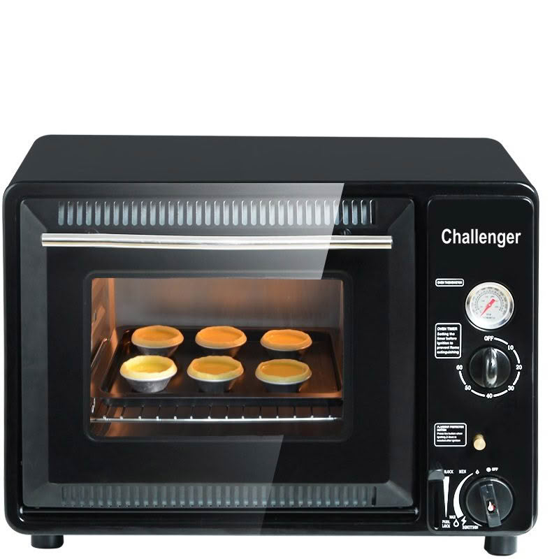 Challenger Fantail Portable Camping LPG Gas Oven